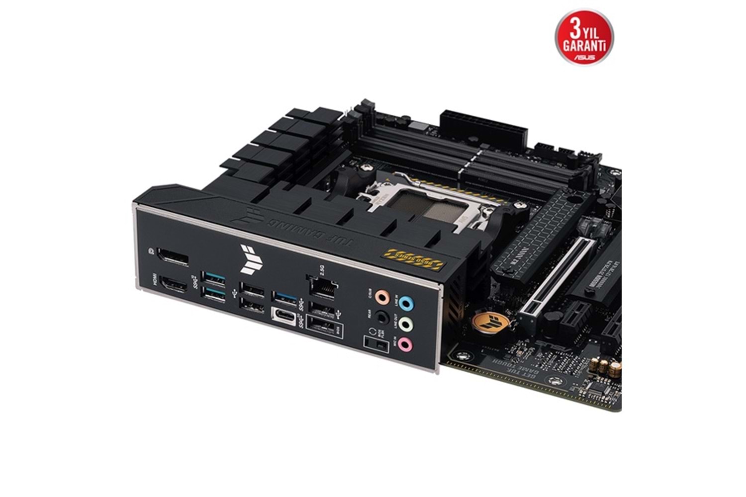 Asus TUF Gaming B650M-Plus AMD B650 6400 MHz (OC) DDR5 Soket AM5 mATX Anakart