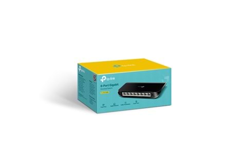 TP-Link TL-SG1008D 8 Port 10/100/1000Mbps Masaüstü Switch