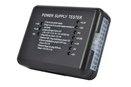 Power Supply Test Güç Kontrol Cihazı Sata Hdd