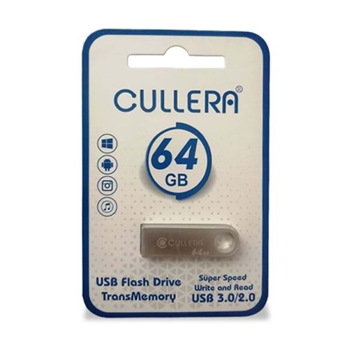 Cullera 64GB USB 2.0 Metal Usb Flash Bellek
