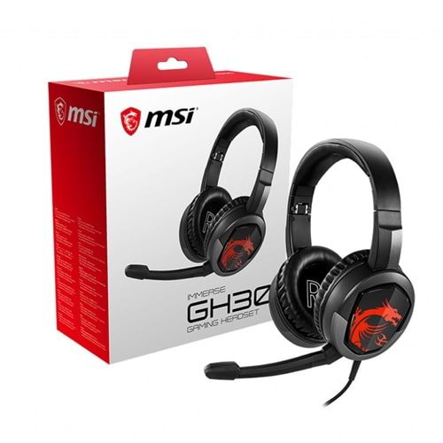 MSI Immerse GH30 V2 Gaming Mikrofonlu Kulaklık