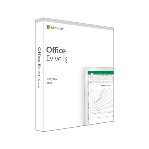 Microsoft Office 2019 Ev ve İş Tükçe Kutu (T5D-03334)