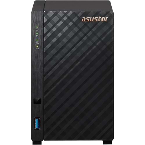 Asustor AS1102T (2x18TB Desteği) RAID (0-1) NAS Depolama Ünitesi