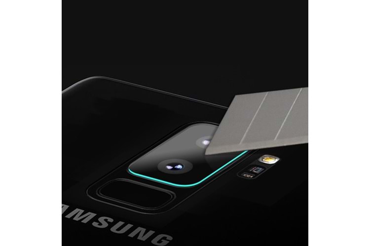 Samsung Galaxy S8 / S8 Plus Şeffaf Kamera Lensi Koruyucu 2 Adet