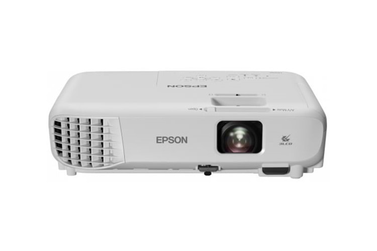 Epson EB-W06 3LCD Projektör (WXGA 1.280x800p, 3.700 Lümen Beyaz ve Renk Parlaklığı, Kontrast Oranı 16.000:1, İsteğe Bağlı WLAN, HDMI)