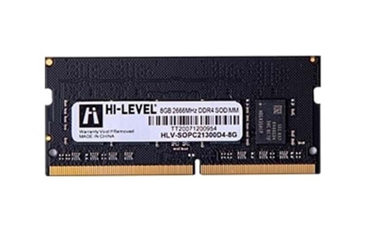 Hi-Level 8GB 2666MHz DDR4 Notebook 1.2V (HLV-SOPC21300D4/8G)