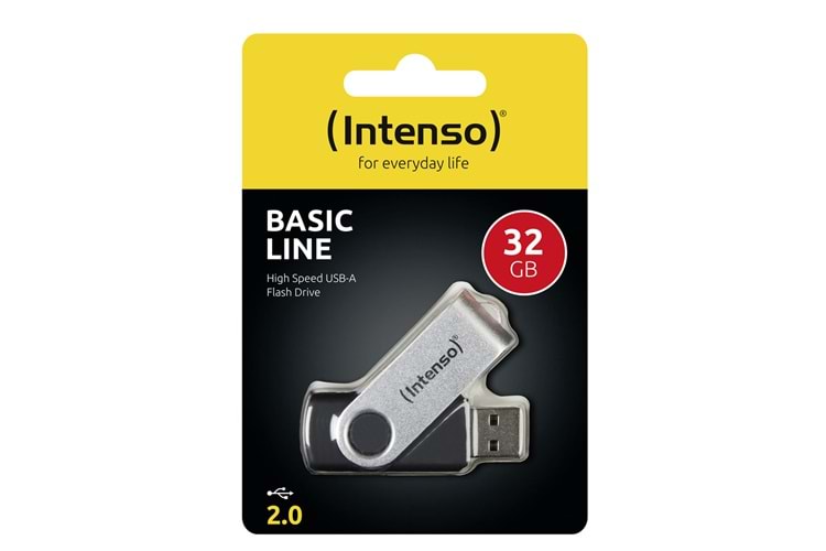 Intenso Basic Line 32 GB Usb 2.0 Flash Bellek
