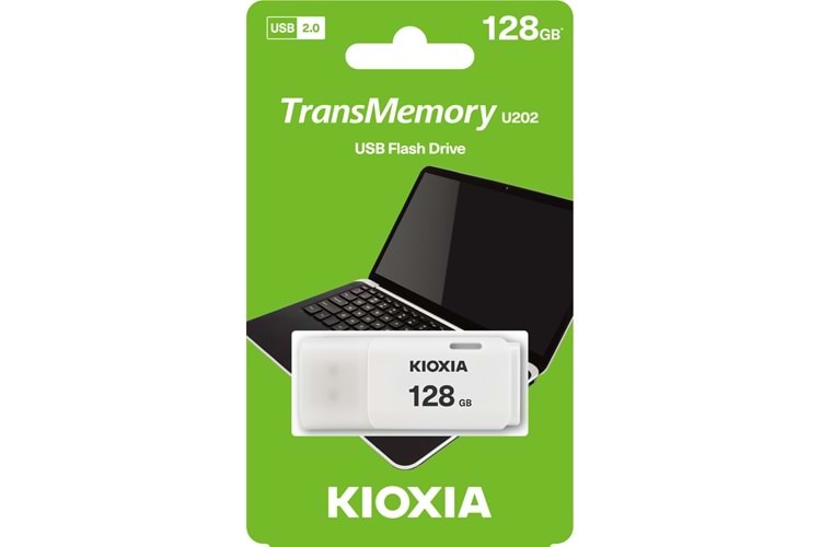 Kioxia TransMemory U202 LU202W128GG4 128 GB USB 2.0 Flash Bellek