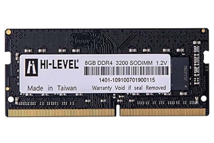 Hi-Level 8GB 3200MHz DDR4 Notebook Ram 1.2V (HLV-SOPC25600D4/8G)