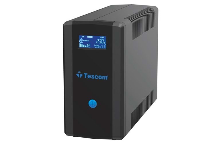 Tescom Leo+ 1200VA LCD USB RJ45 Modem Protect UPS Güç Kaynağı