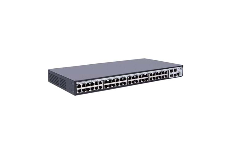 H3C S1850-52P 48 Port 10/100/1000 4xSFP Web Yönetilebilir Switch (9801A1Q5)