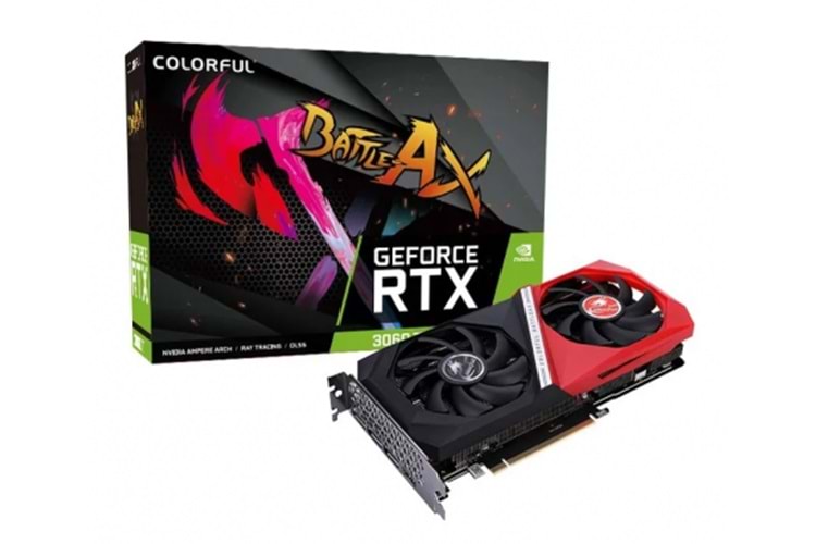 Colorful NVIDIA GeForce RTX 3060 Ti NB DUO V2 LHR-V 8 GB GDDR6 256 Bit Ekran Kartı