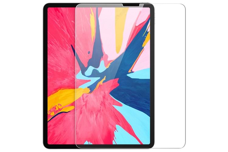 iPad Pro 12.9 3. Nesil 2018 Kırılmaz Cam Ekran Koruyucu A1876 A1895